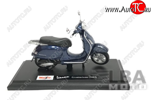 1 299 р. Модель скутера VESPA Granturismo 2003 масштаб 118  пм-00016578  с доставкой в г. Пермь