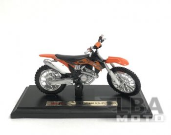 1 299 р. Модель мотоцикла KTM SX-F 450 2014 масштаб 118  пм-00016581  с доставкой в г. Пермь. Увеличить фотографию 1