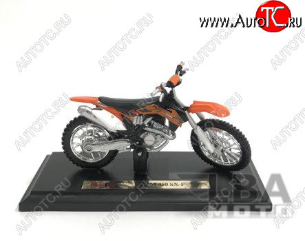 1 299 р. Модель мотоцикла KTM SX-F 450 2014 масштаб 118  пм-00016581  с доставкой в г. Пермь
