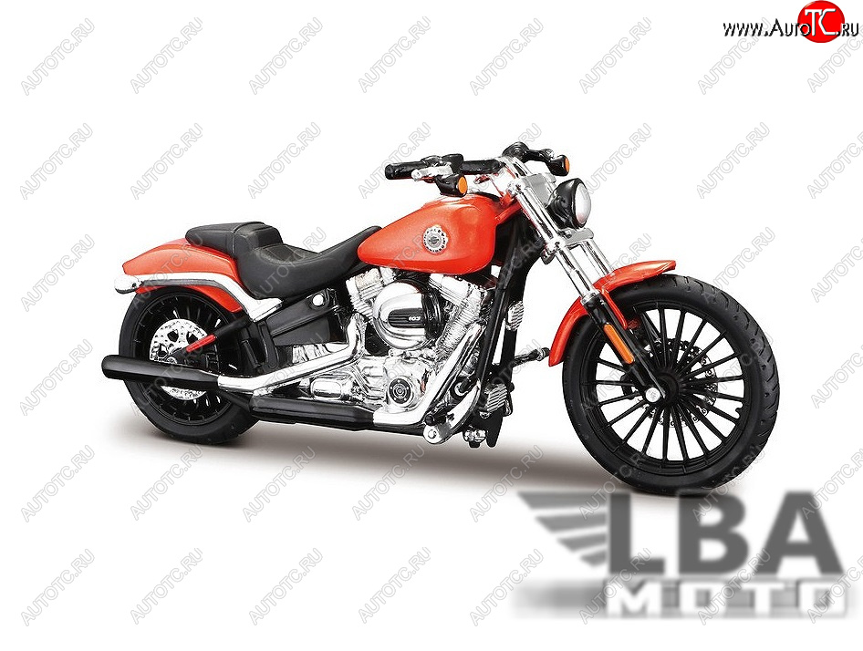 1 959 р. Модель мотоцикла Harley-Davidson Breakout 2016 масштаб 118  пм-00016590  с доставкой в г. Пермь