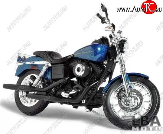 1 959 р. Модель мотоцикла Harley-Davidson DYNA Super Glide Sport 2004 масштаб 112  пм-00016592  с доставкой в г. Пермь