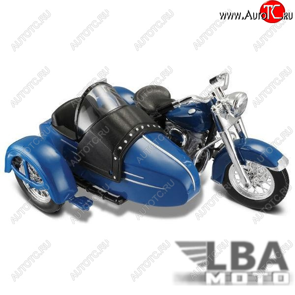 1 959 р. Модель мотоцикла Harley-Davidson Hydra Glide FL 1952 масштаб 118  пм-00016593  с доставкой в г. Пермь
