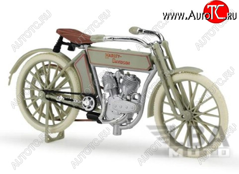 2 349 р. Модель мотоцикла Harley Davidson Twin 5D V-Twin 1909 scale 118  пм-00018314  с доставкой в г. Пермь