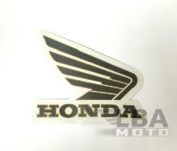 499 р. Наклейка на бак Honda черно-золотая  пм-00017008  с доставкой в г. Пермь. Увеличить фотографию 2