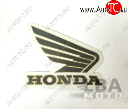 499 р. Наклейка на бак Honda черно-золотая  пм-00017008  с доставкой в г. Пермь
