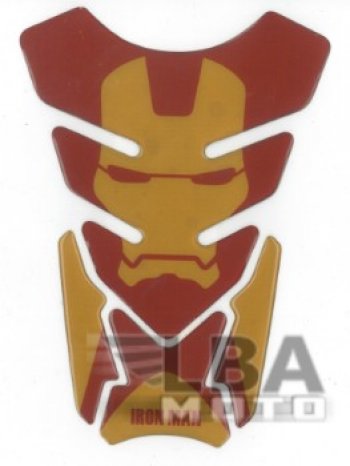 1 329 р. Наклейка на бак для мотоцикла Iron Man  пм-00017082  с доставкой в г. Пермь. Увеличить фотографию 1