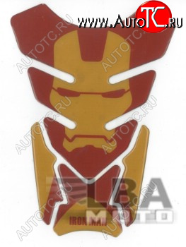 1 329 р. Наклейка на бак для мотоцикла Iron Man  пм-00017082  с доставкой в г. Пермь