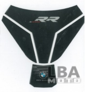 1 329 р. Наклейка на бак для мотоцикла BMW S1000RR Черная Широкая  пм-00017085  с доставкой в г. Пермь. Увеличить фотографию 2