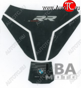 1 329 р. Наклейка на бак для мотоцикла BMW S1000RR Черная Широкая  пм-00017085  с доставкой в г. Пермь