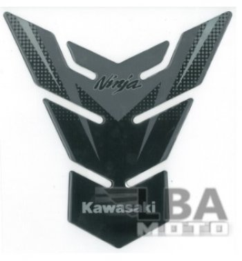 1 279 р. Наклейка на бак для мотоцикла Kawasaki Ninja Серо-Черная  пм-00017093  с доставкой в г. Пермь. Увеличить фотографию 2