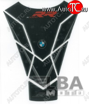 1 279 р. Наклейка на бак для мотоцикла BMW S1000RR Черно-Красная  пм-00017101  с доставкой в г. Пермь
