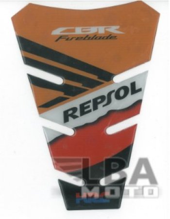 1 329 р. Наклейка на бак для мотоцикла Honda CBR1000RR Fireblade Repsol  пм-00017128  с доставкой в г. Пермь. Увеличить фотографию 2
