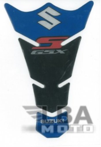 1 329 р. Наклейка на бак для мотоцикла Suzuki GSX-S Черно-Синяя  пм-00017131  с доставкой в г. Пермь. Увеличить фотографию 2