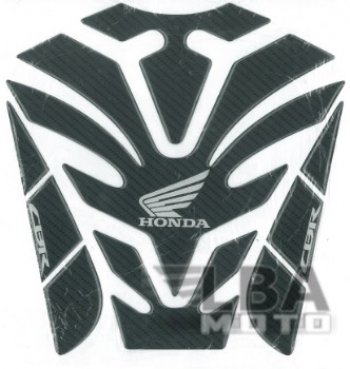 1 279 р. Наклейка на бак для мотоцикла Honda CBR Карбон Черная 2  пм-00017135  с доставкой в г. Пермь. Увеличить фотографию 1