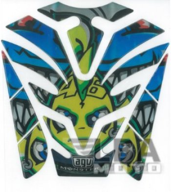 1 329 р. Наклейка на бак для мотоцикла VR46 AGV 1  пм-00017136  с доставкой в г. Пермь. Увеличить фотографию 2