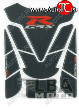 1 329 р. Наклейка на бак для мотоцикла Suzuki GSX-R Под Карбон 6  пм-00017142  с доставкой в г. Пермь