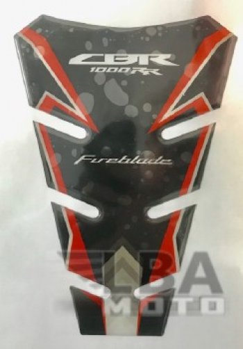 1 329 р. Наклейка на бак для мотоцикла Honda CBR1000RR Красно-Черная 2  пм-00017158  с доставкой в г. Пермь. Увеличить фотографию 2