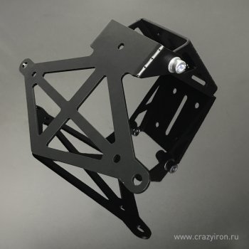 2 399 р. CRAZY IRON Рамка крепления номерного знака SPORT, регулируемая, метал  5563  с доставкой в г. Пермь. Увеличить фотографию 2