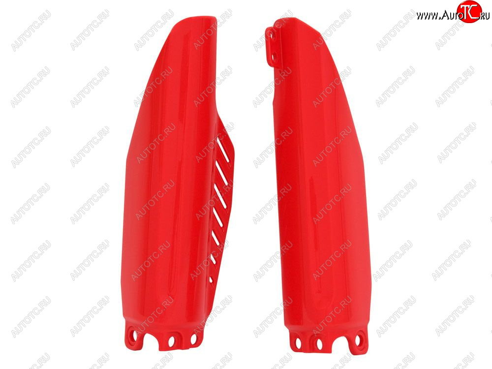 3 199 р. Защита вилки (пара) R-Tech Honda CR85 03-07, CRF150 07-22 (R-PSCRFRS0150) Красный  r-pscrfrs0150  с доставкой в г. Пермь