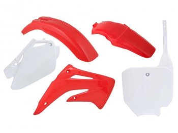 12 749 р. Комплект пластика R-Tech Honda CR85 03-07 (R-KITCRF-OEM-511) Красно-Белый  r-kitcrf-oem-511  с доставкой в г. Пермь. Увеличить фотографию 2