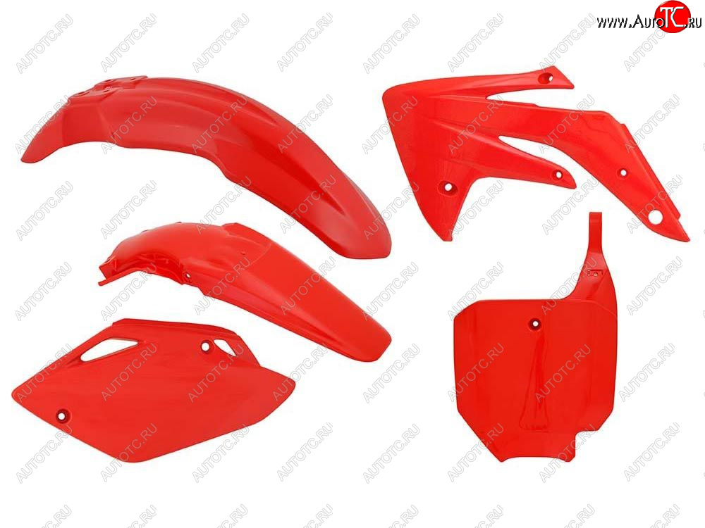 12 749 р. Комплект пластика R-Tech Honda CRF150 07-22 (R-KITCRF-RS0-510) Красный  r-kitcrf-rs0-510  с доставкой в г. Пермь
