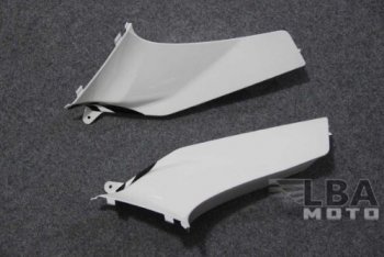 2 479 р. Накладка на правый воздуховод для Honda CBR 600RR 05-06 Без цвета  пм-00002757  с доставкой в г. Пермь. Увеличить фотографию 2