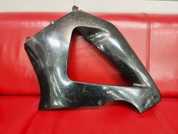 3 779 р. Левый верхний боковой пластик для Honda CBR 929 RR 00-01 Без цвета  пм-00000369  с доставкой в г. Пермь. Увеличить фотографию 1