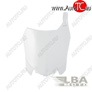 3 199 р. Щиток номера передний R-Tech Honda CRF250R 14-17, CRF450R 13-16 (R-TBCRFBN0013) белый  r-tbcrfbn0013  с доставкой в г. Пермь