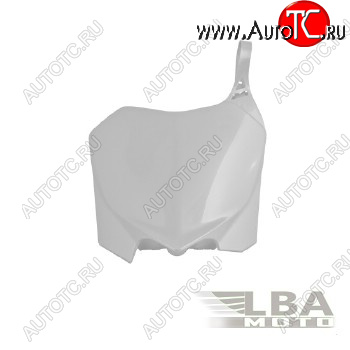 3 199 р. Щиток номера передний R-Tech Honda CRF250R 10-13, CRF450R 09-12 (R-TBCRFBN0009) белый  r-tbcrfbn0009  с доставкой в г. Пермь