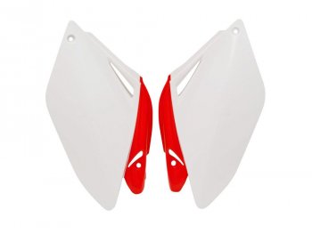 7 399 р. Обтекатели задн. боковые R-Tech Honda CRF250R 06-09 (R-FICRFBNRS060) белыекрасные   r-ficrfbnrs06  с доставкой в г. Пермь. Увеличить фотографию 1