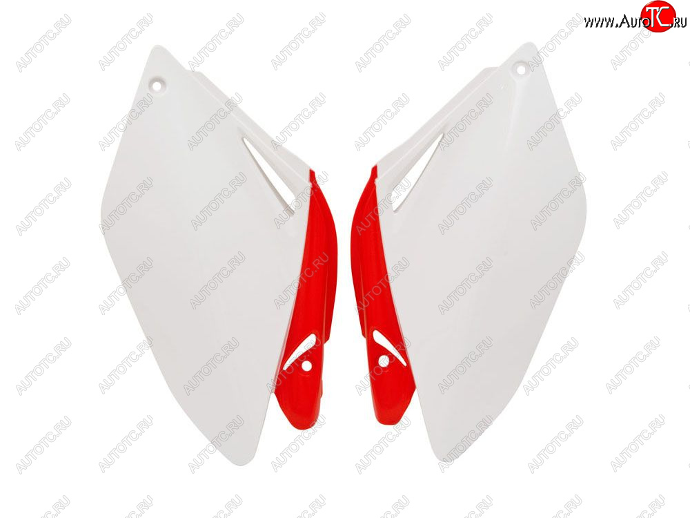 7 399 р. Обтекатели задн. боковые R-Tech Honda CRF250R 06-09 (R-FICRFBNRS060) белыекрасные   r-ficrfbnrs06  с доставкой в г. Пермь