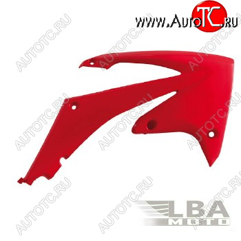 5 899 р. Обтекатели радиатора R-Tech Honda CRF250R 10-13, CRF450R 09-12 (R-CVCRFRS0009) красные  r-cvcrfrs0009  с доставкой в г. Пермь