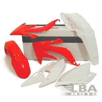 11 799 р. Комплект пластика R-Tech Honda CRF450X 08-17 (R-KITCRX-OEM-415) красный-белый  r-kitcrx-oem-415  с доставкой в г. Пермь. Увеличить фотографию 1