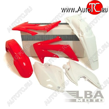 11 799 р. Комплект пластика R-Tech Honda CRF250X 04-17 (R-KITCRX-OEM-412) красный-белый  r-kitcrx-oem-412  с доставкой в г. Пермь