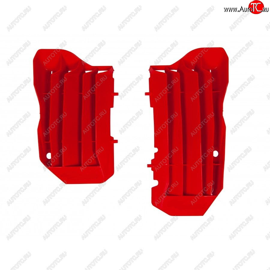 4 549 р. Решетки радиатора усиленные R-Tech Honda CRF450RRX 17-18 красные  (R-GRCRFRS0017)  r-grcrfrs0017  с доставкой в г. Пермь