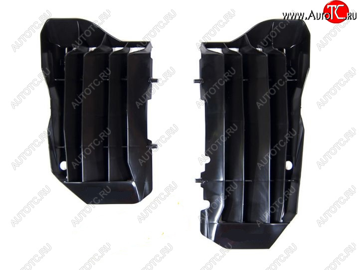 4 549 р. Решетки радиатора усиленные R-Tech Honda CRF450RRX 17-18 черные  (R-GRCRFNR0017)  r-grcrfnr0017  с доставкой в г. Пермь