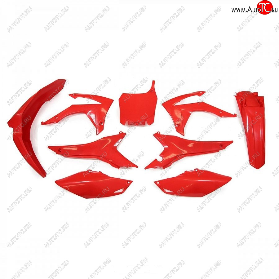 14 999 р. Комплект пластика R-Tech Honda CRF250R 14-17, CRF450R 13-16 (R-KITCRF-RS0-517) красный  r-kitcrf-rs0-517  с доставкой в г. Пермь