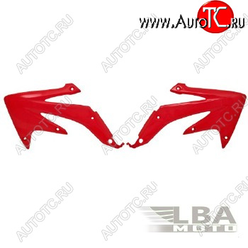 5 899 р. Обтекатели радиатора R-Tech Honda CRF450X 05-07 (R-CVCRFXRS005) Красный  r-cvcrfxrs005  с доставкой в г. Пермь
