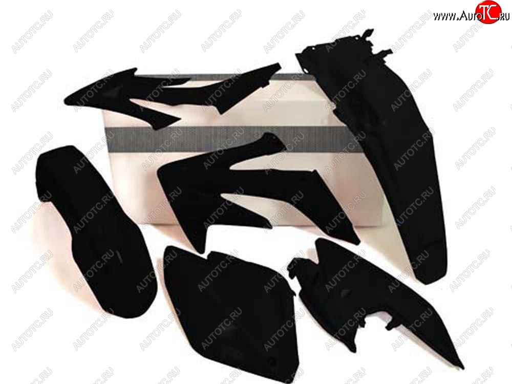 11 799 р. Комплект пластика R-Tech Honda CRF250X 04-19 (R-KITCRX-NR0-412) Черный  r-kitcrx-nr0-412  с доставкой в г. Пермь