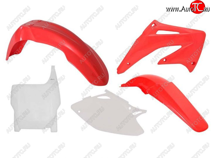 12 749 р. Комплект пластика R-Tech CRF450R 04 Original (R-KITCRF-OEM-505)  r-kitcrf-oem-505  с доставкой в г. Пермь