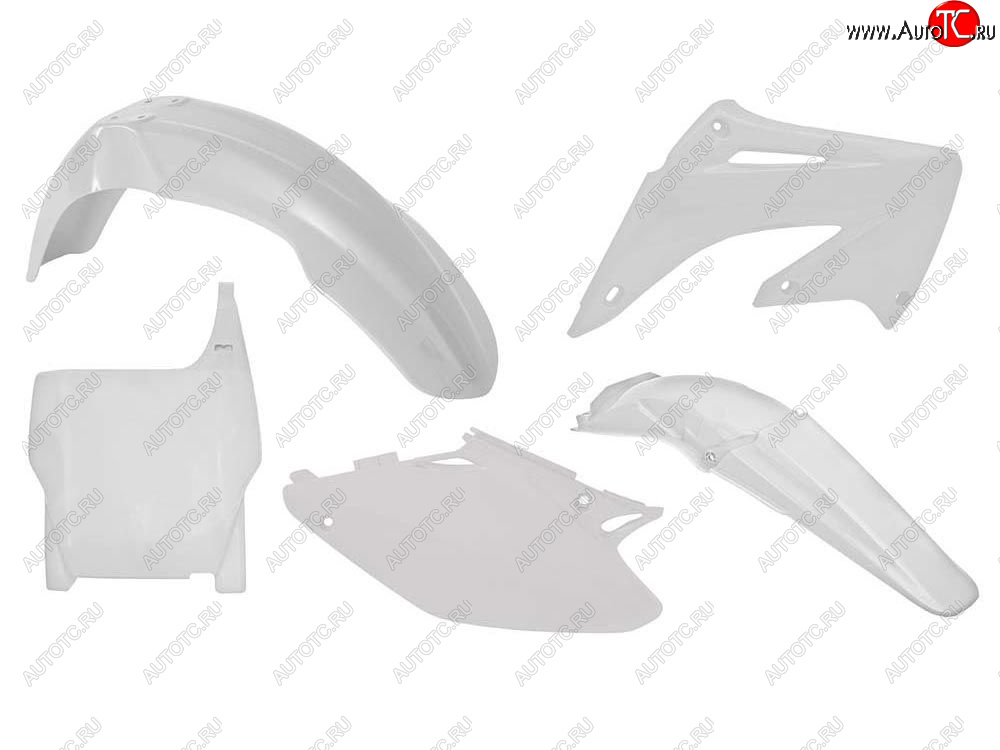 12 749 р. Комплект пластика R-Tech Honda CR125250 2004-2007 (R-KITCR0-BN0-503) Белый  r-kitcr0-bn0-503  с доставкой в г. Пермь