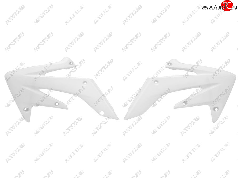 5 899 р. Обтекатели радиатора R-Tech Honda CRF250 04-09, CRFX 250 04-19 (R-CVCRFBN0004) Белый  r-cvcrfbn0004  с доставкой в г. Пермь