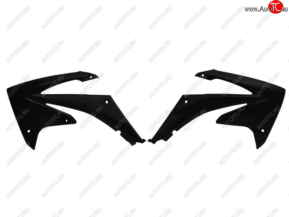 5 899 р. Обтекатели радиатора R-Tech Honda CRF250R 10-13, CRF450R 09-12 (R-CVCRFNR0009) Черный  r-cvcrfnr0009  с доставкой в г. Пермь
