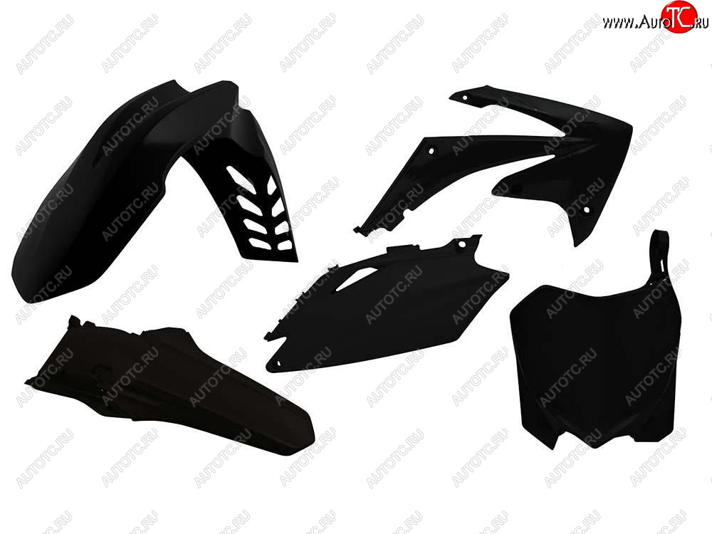 12 749 р. Комплект пластика R-Tech Honda CRF250R 10-13, CRF450R 09-12 (R-KITCRF-NR0-513) Черный  r-kitcrf-nr0-513  с доставкой в г. Пермь