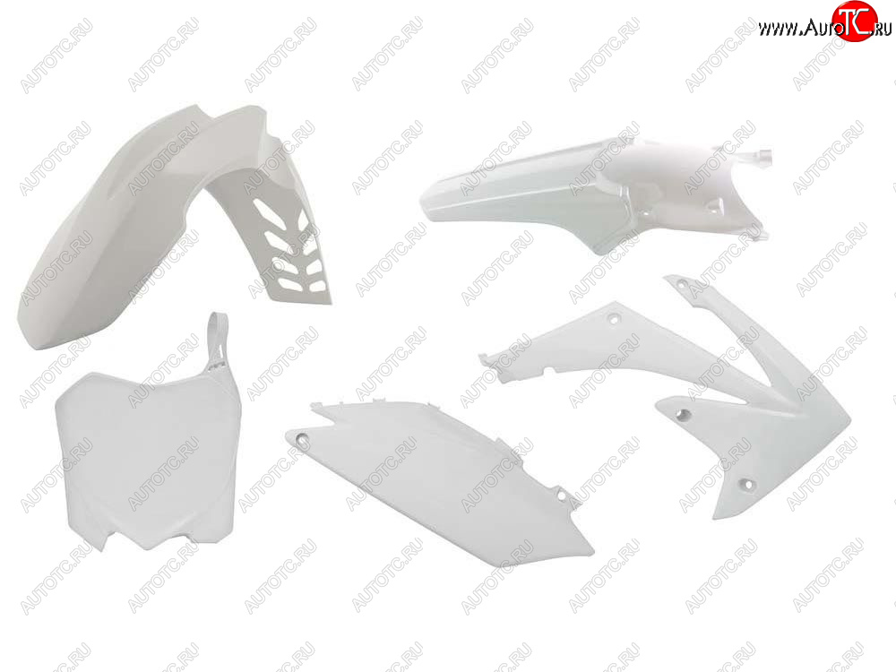 12 749 р. Комплект пластика R-Tech Honda CRF250R 11-13, CRF450R 11-12 (R-KITCRF-BN0-516) Белый  r-kitcrf-bn0-516  с доставкой в г. Пермь