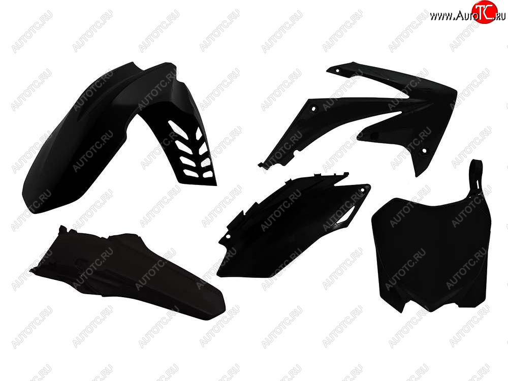 12 749 р. Комплект пластика R-Tech Honda CRF250R 11-13, CRF450R 11-12 (R-KITCRF-NR0-516) Черный  r-kitcrf-nr0-516  с доставкой в г. Пермь