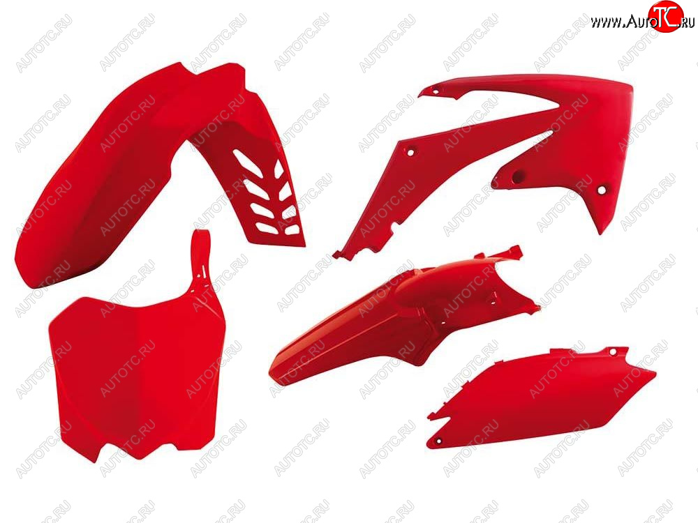 12 749 р. Комплект пластика R-Tech Honda CRF250R 11-13, CRF450R 11-12 (R-KITCRF-RS0-516) Красный  r-kitcrf-rs0-516  с доставкой в г. Пермь