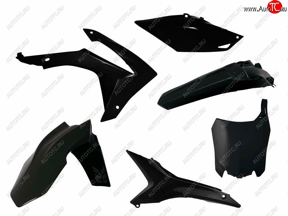 14 999 р. Комплект пластика R-Tech Honda CRF250R 14-17, CRF450R 13-16 (R-KITCRF-NR0-517) Черный  r-kitcrf-nr0-517  с доставкой в г. Пермь
