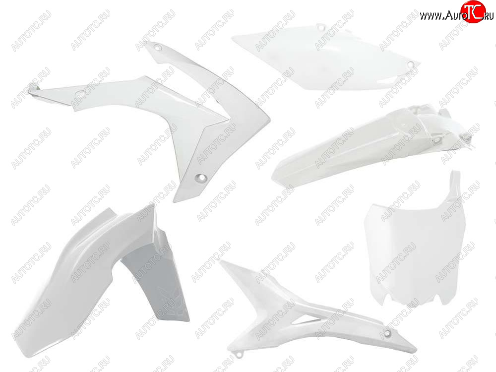 14 999 р. Комплект пластика R-Tech Honda CRF250R 14-17, CRF450R 13-16 (R-KITCRF-BN0-518) Белый  r-kitcrf-bn0-518  с доставкой в г. Пермь