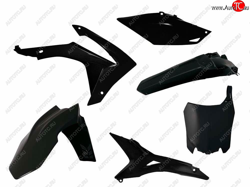 14 999 р. Комплект пластика R-Tech Honda CRF250R 14-17, CRF450R 13-16 (R-KITCRF-NR0-518) Черный  r-kitcrf-nr0-518  с доставкой в г. Пермь